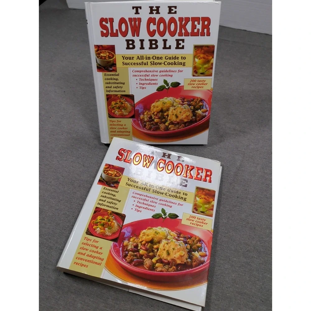 2005 The Slow Cooker Bible Favorite Brand‎ Name Recipes VTG Hardcover VERY GOOD